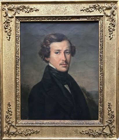 Ecole FRANÇAISE du milieu du XIXème siècle:

PORTRAIT...