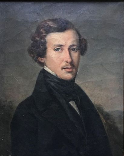 Ecole FRANÇAISE du milieu du XIXème siècle:

PORTRAIT...