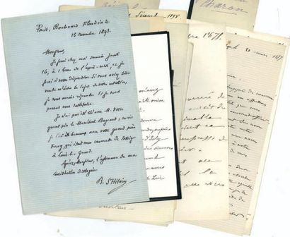 DIVERS.
Plus de 140 lettres, la plupart L.A.S.,...