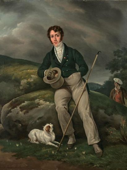 Emilie MALLET, née Oberkampf (attribué à),...