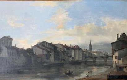 Attribué à Jean-Jacques CHAMPIN (1796-1860):

VUE...