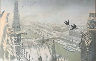 Henri RIVIÈRE (1864-1951):

DU HAUT DES TOURS...