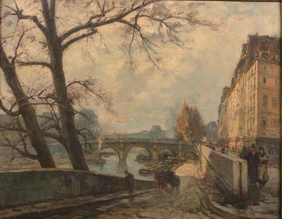 Henri BARNOIN (1882-1940):

PARIS, VUE DU...