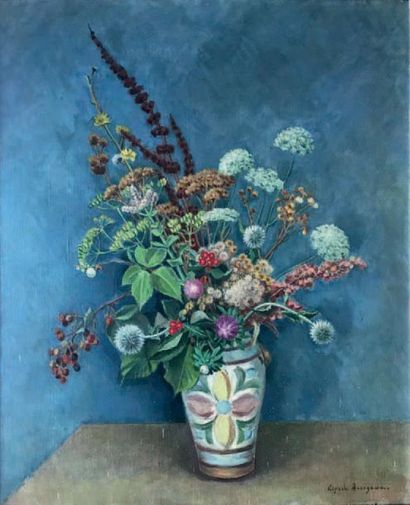 Kiyoshi HASEGAWA (1891-1980):

FLEURS DANS...