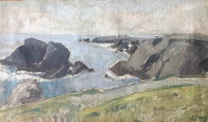 Jean PUY (1876-1960):

CÔTE ROCHEUSE.
Huile...