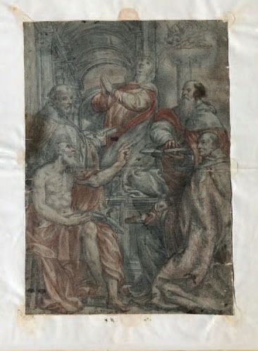 Ecole FLORENTINE vers 1600:

HOLY YEAR RECEIVING...