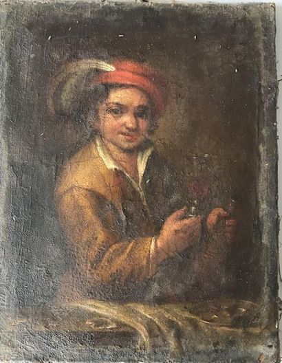 Ecole HOLLANDAISE du XVIIIème siècle:

DRINKING...