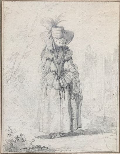 Alexandre MOITTE (Paris, 1750- 1828), attribué...