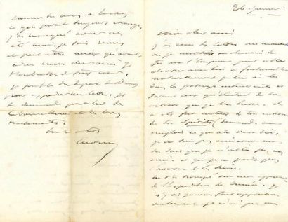 Auguste, duc de MORNY (1811-1865).
2 L.A.S....