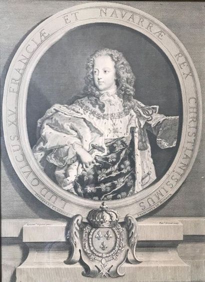 D'après Hyacinthe RIGAUD, Drevet graveur

Portrait...