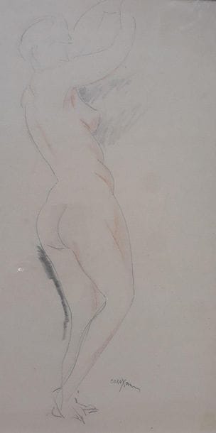 Pierre CREIXAMS (1893-1955):
ETUDE DE NU...