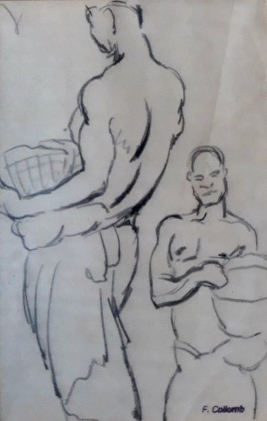Fernand COLLOMB (1902-1981):

DEUX PORTEURS...