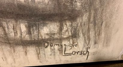 Dominique LORSCH ( ?-1990):
FEMME PEINTRE...