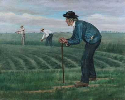 Julien THIBAUDEAU (1859 - ?):
VIEUX PAYSAN...