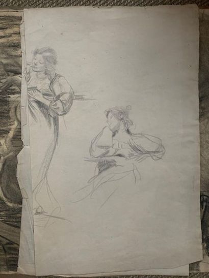 Georges PICARD (1857- 1946):
Cinq études:...