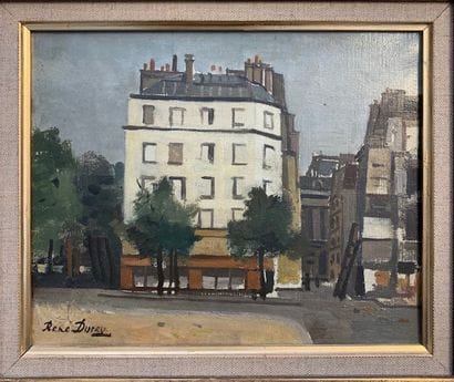 René DUREY (1890-1959):
IMMEUBLE DANS UNE...