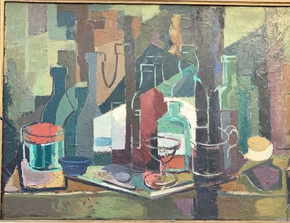 Gilles FABRE (1933-2007):
NATURE MORTE AUX...