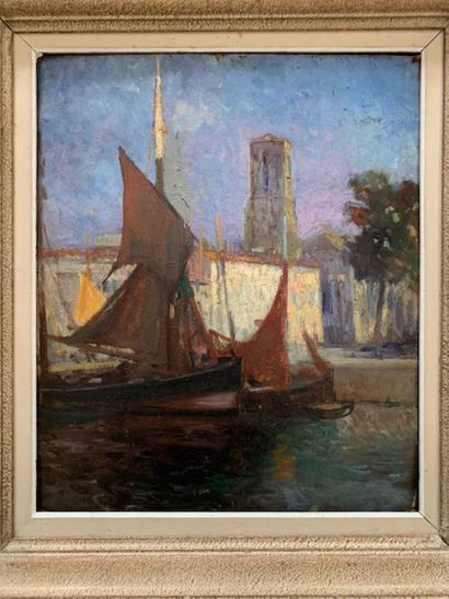 Paul MORCHAIN (1876-1939):
BATEAUX DE PÊCHE...