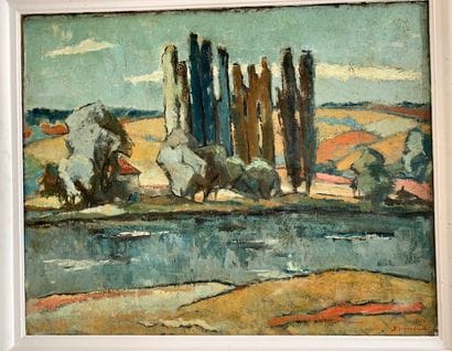 Bernard LEWANDOWSKY (XXème siècle):
LA SEINE...