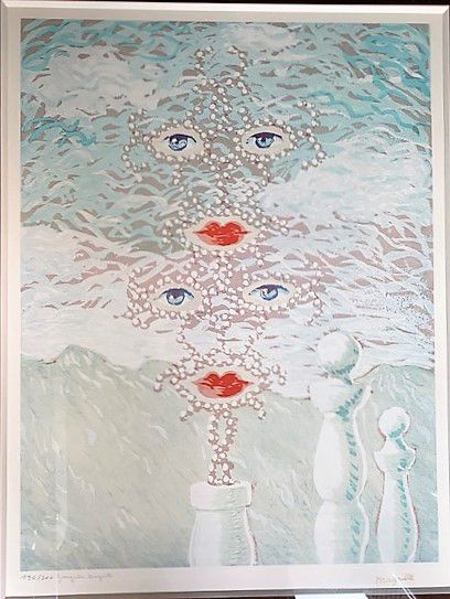 Georgette MAGRITTE (1901-1986):
SCHEHERAZADE.
Lithographie,...