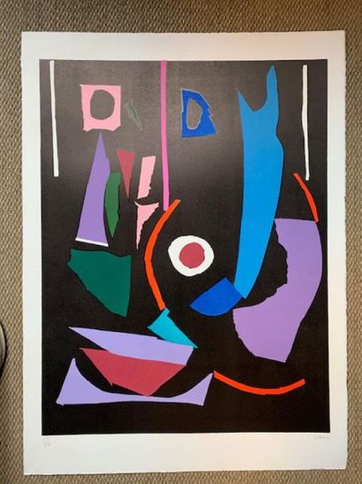 André LANSKOY (1902-1976):
FORMES DÉCOUPÉES...