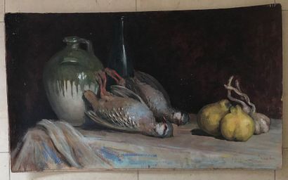 D'EPENOUX-AZAMBRE:
STILL LIFE WITH DEAD GAME.
One...
