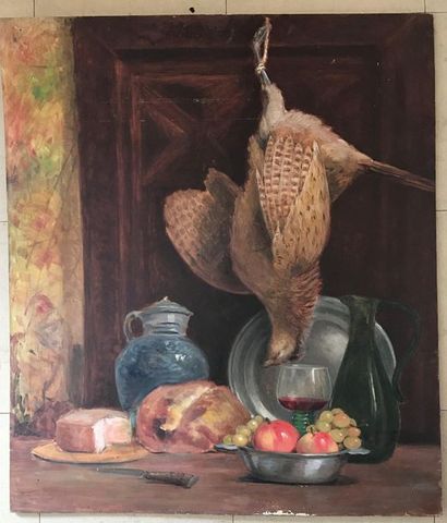 D'EPENOUX-AZAMBRE:
STILL LIFE WITH DEAD GAME.
One...