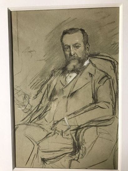 Ecole française de la fin du XIXème siècle:
PORTRAIT...