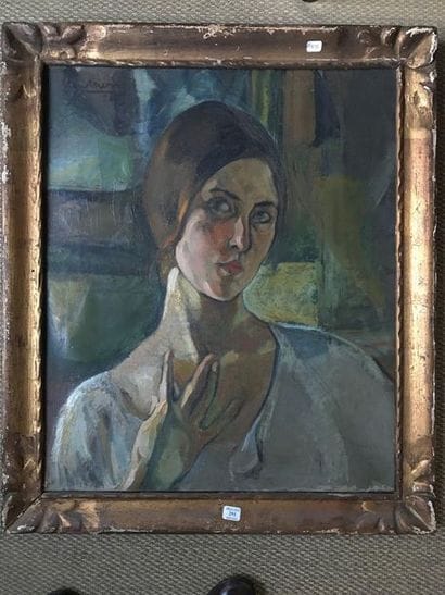 Paule QUILLIEN:
PORTRAIT OF A WOMAN IN A...