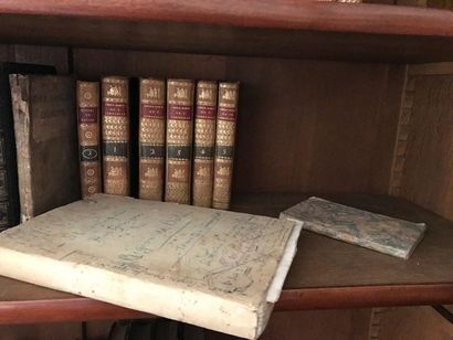 Small set of bound books: - Health Dictionary...