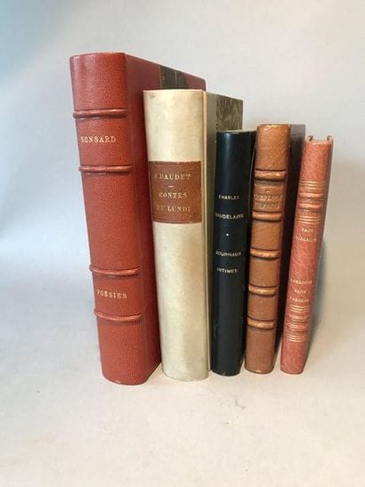 Set of bound books: - Charles BAUDELAIRE,...