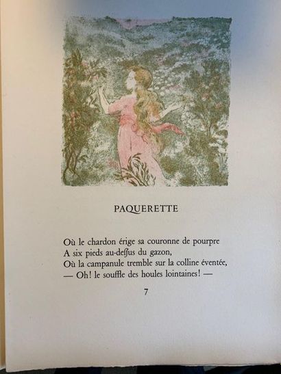 THOMPSON (Francis).
Poems. Translated by...