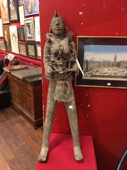 Important female fetish standing with legs...