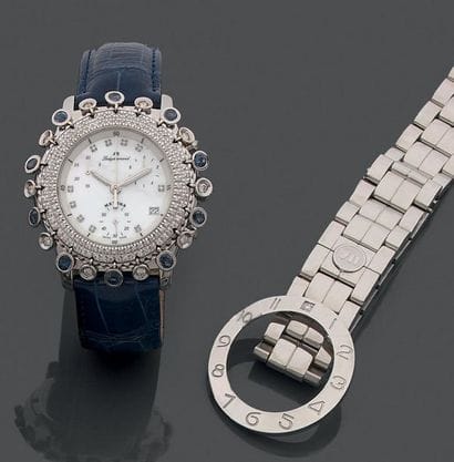 Importante montre en acier de marque MEYERS,...
