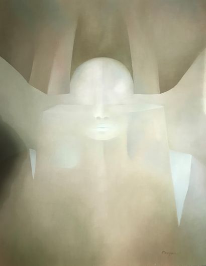 ATELIER JACQUES FOUGEIROL
MIRAGE. 
Oil on...