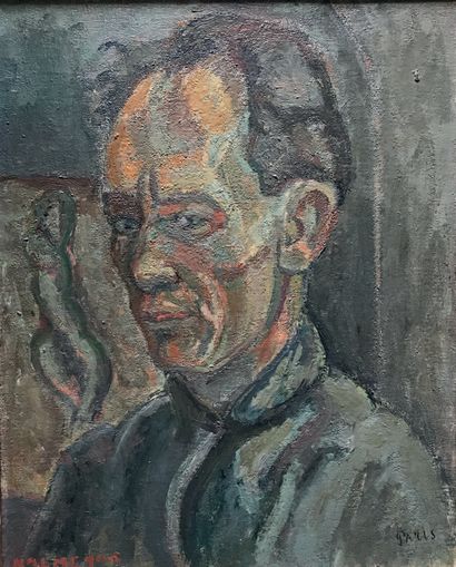 Pinchus KREMEGNE (1890-1981) :
SELF-PORTRAIT....