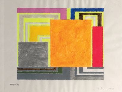 Peter HALLEY (né en 1953) :

UNTITLED (11/16/95.12)....