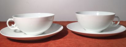 Royal Copenhague.
Six tasses à thé et leur...