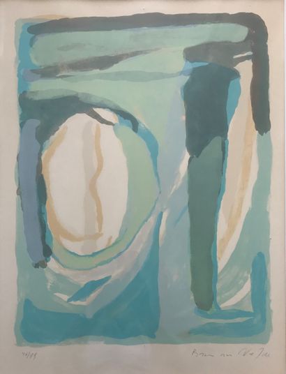 Bram Van VELDE (1882-1965) :
COMPOSITION...