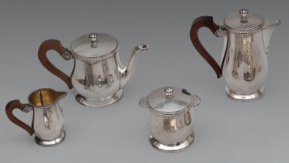 Service à thé et café en argent (950), de...