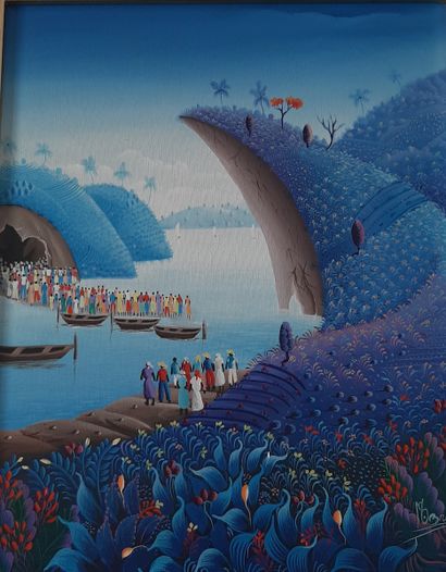 Mécène BRUNIS (XXe siècle) :
LA TRAVERSÉE....