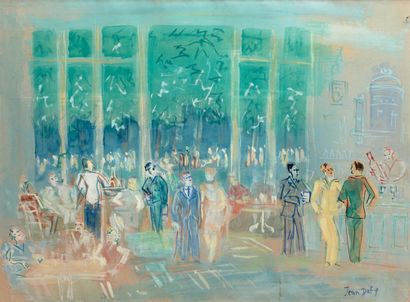 Jean DUFY (1888-1964) :
BRASSERIE AU BOIS...