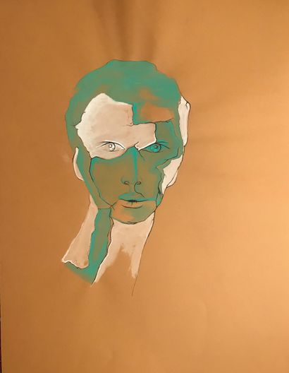 ATELIER JACQUES FOUGEIROL
Set of three gouaches:...