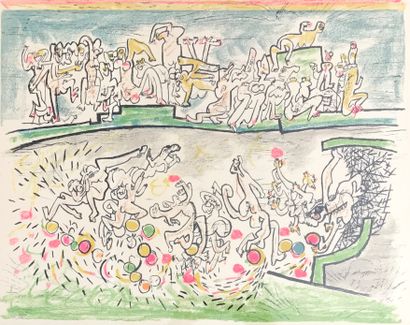 Roberto MATTA (1911-2002) :
WITHOUT TITLE....