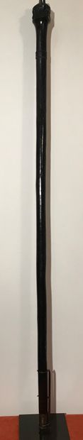 Dignitary cane. Kwele people. Gabon. Before...