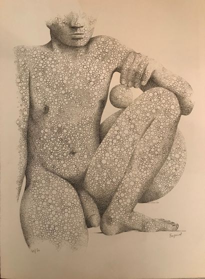 ATELIER JACQUES FOUGEIROL
NU À LA POMME....