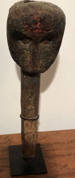Puppet head. China. 
H.: 29 cm.