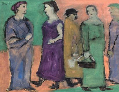 Fikret MOUALLA (1903-1967) :
IN THE STREET....