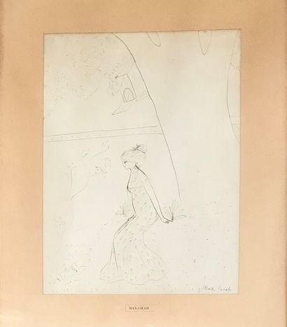 Max JACOB (1876-1944) :
WOMAN IN THE LONG...