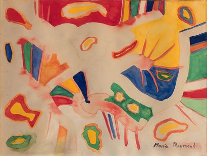 Marie RAYMOND (1908-1988) :
WITHOUT TITLE....